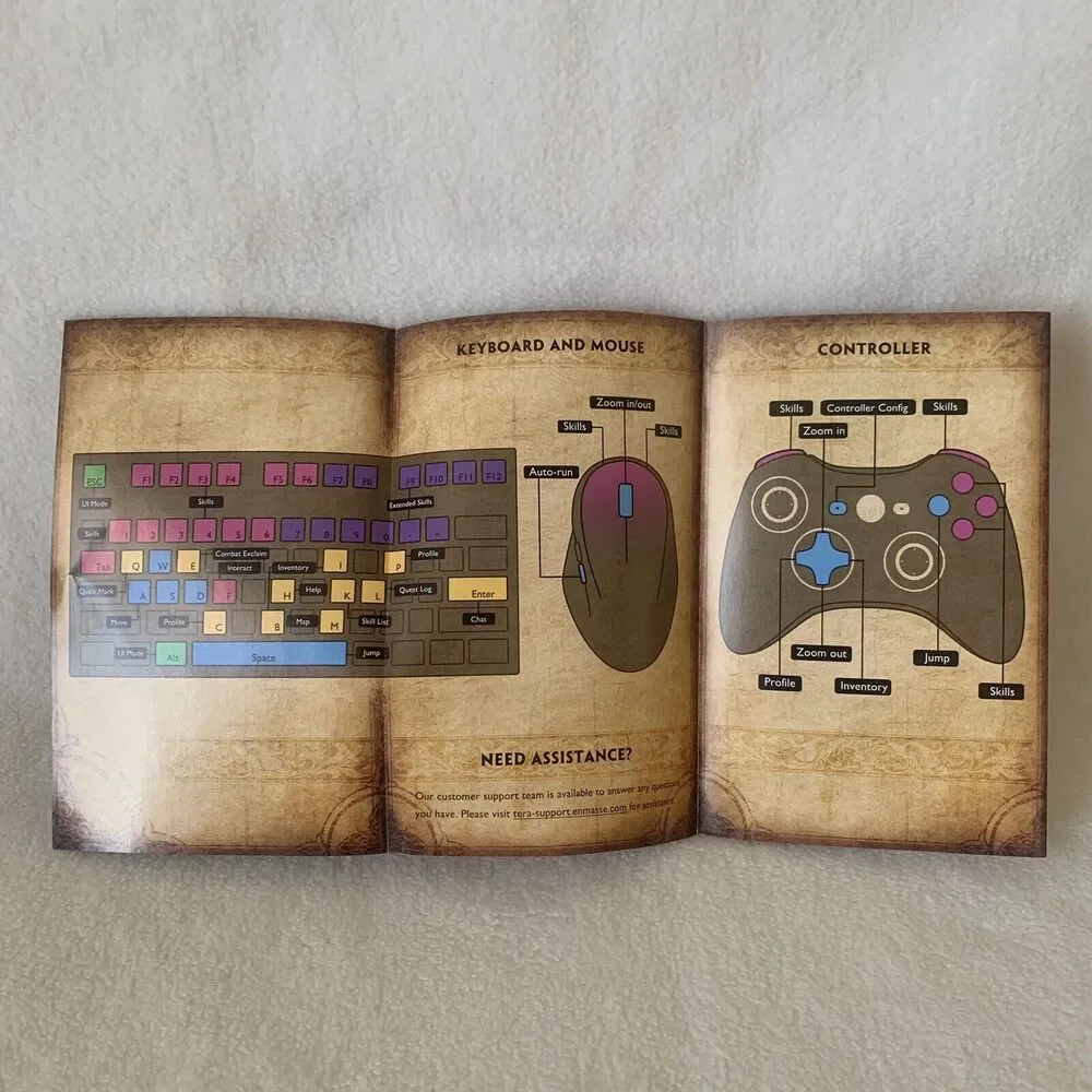 Tera (PC, 2012)‎ Complete in Box with Manual and All 3 Clean Discs CIB